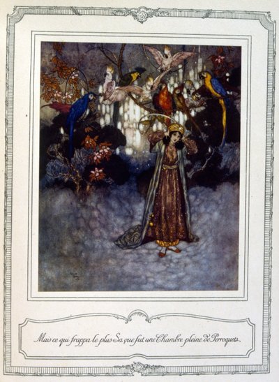 Kráska a zvíře od Edmund Dulac