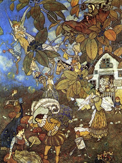 Slavné postavy z pohádek od Edmund Dulac