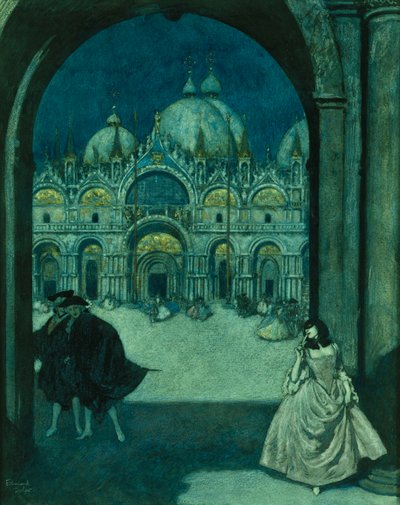 Na náměstí San Marco od Edmund Dulac