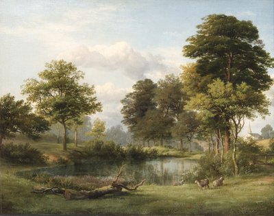 Scéna na Muswell Hill od Edmund Gill