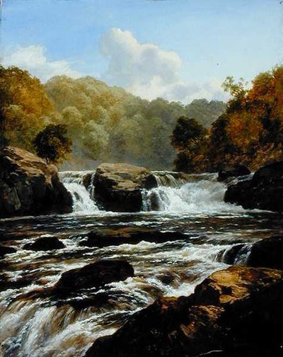 Falls on the Clyde, Bonnington Lynn od Edmund Gill