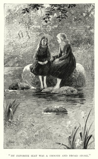 Ilustrace pro Jane Eyre od Charlotte Bronte (rytina) od Edmund Henry Garrett