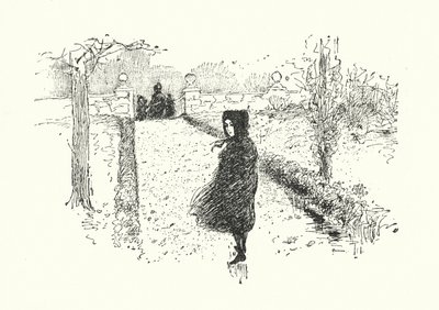 Ilustrace pro Jane Eyre od Charlotte Bronte (litho) od Edmund Henry Garrett