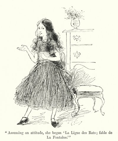 Ilustrace pro Jane Eyre od Charlotte Bronte (litho) od Edmund Henry Garrett