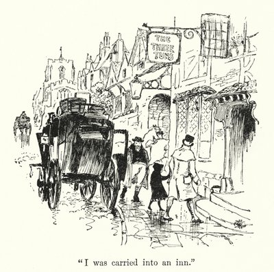Ilustrace pro Jane Eyre od Charlotte Bronte (litho) od Edmund Henry Garrett