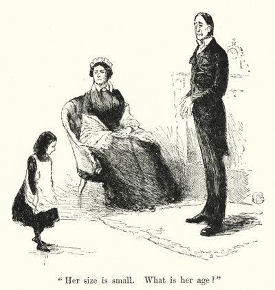 Ilustrace pro Jane Eyre od Charlotte Bronte (litho) od Edmund Henry Garrett