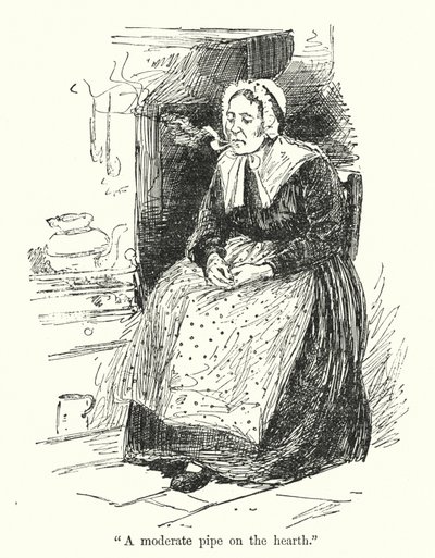 Ilustrace pro Jane Eyre od Charlotte Bronte (litho) od Edmund Henry Garrett