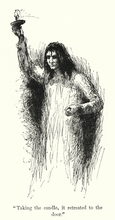 Ilustrace pro Jane Eyre od Charlotte Bronte (litho) od Edmund Henry Garrett