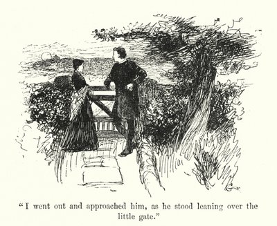 Ilustrace pro Jane Eyre od Charlotte Bronte (litho) od Edmund Henry Garrett