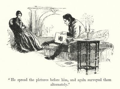 Ilustrace pro Jane Eyre od Charlotte Bronte (litho) od Edmund Henry Garrett