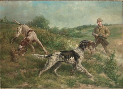 Lov ve vrchovinné krajině od Edmund Henry Osthaus