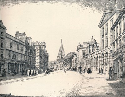 High Street, Oxford, 1905 od Edmund Hort New