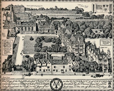 Trinity College, Oxford, 1905 od Edmund Hort New