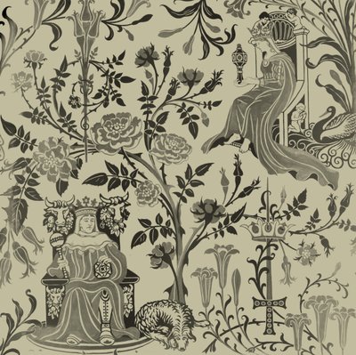 Lords & Ladies duben 1928 (kvaš na papíře) od Edmund Hunter