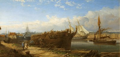 Plovoucí přístav Bristol od Edmund John Niemann