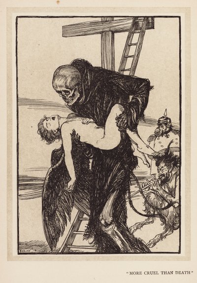 Kaiserův věnec: "Krutější než smrt" (litografie) od Edmund Joseph (after) Sullivan