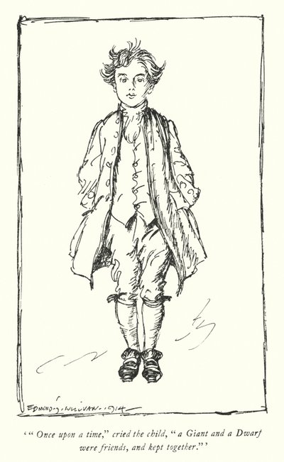 Ilustrace k Vicar of Wakefield od Olivera Goldsmitha (litho) od Edmund Joseph Sullivan