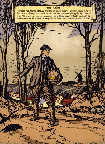Rozsévač (barva lito) od Edmund Joseph Sullivan