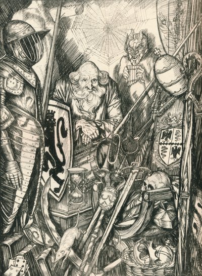 The Symbol Shop, c1898, 1924 od Edmund Joseph Sullivan