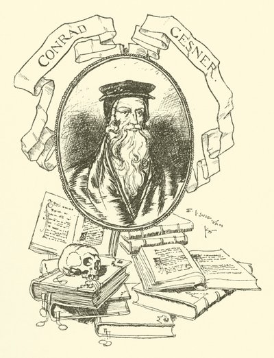 Konrád Gesner od Edmund Joseph after Sullivan