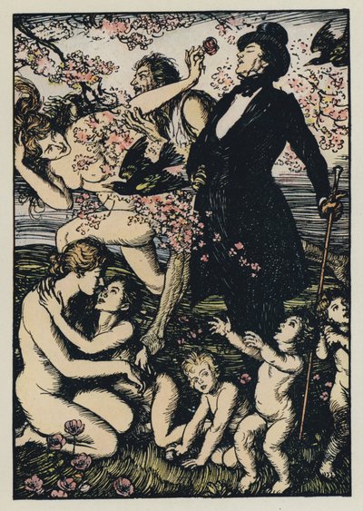 Ilustrace pro Tennysons Maud od Edmund Joseph after Sullivan