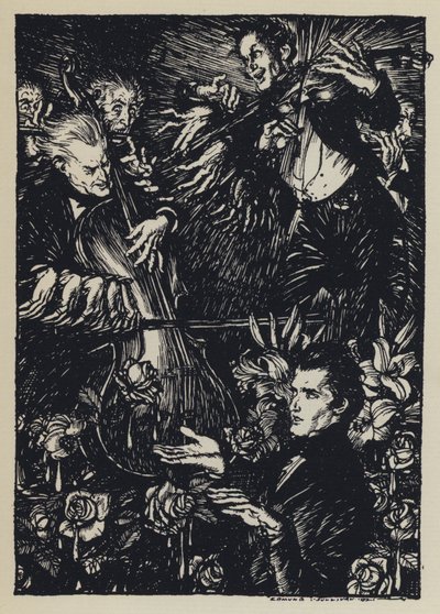 Ilustrace pro Tennysons Maud od Edmund Joseph after Sullivan
