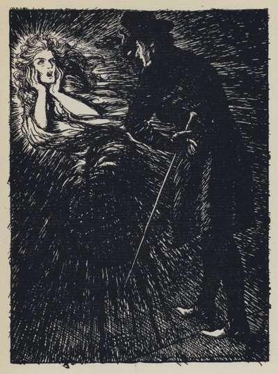 Ilustrace pro Tennysons Maud od Edmund Joseph after Sullivan