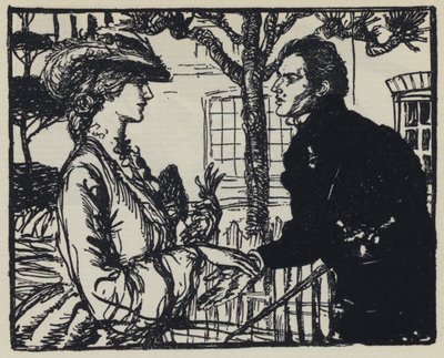 Ilustrace pro Tennysons Maud od Edmund Joseph after Sullivan