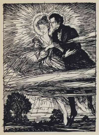Ilustrace pro Tennysons Maud od Edmund Joseph after Sullivan