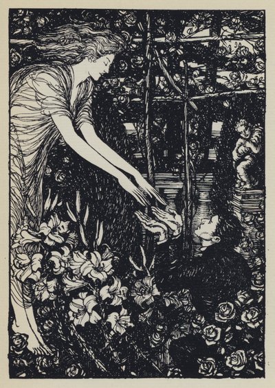 Ilustrace pro Tennysons Maud od Edmund Joseph after Sullivan