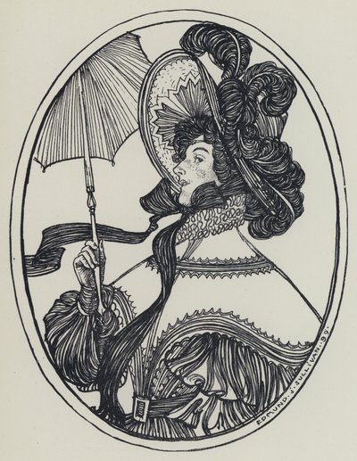 Tennyson, ilustrace pro Sen o spravedlivých ženách a jiné básně od Edmund Joseph after Sullivan