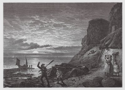 Na plavbu (rytina) od Edmund Morison (after) Wimperis