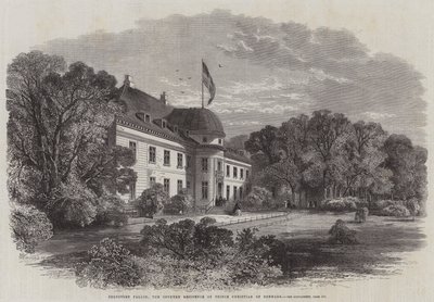 Palác Bernstorf, venkovské sídlo prince Christiana Dánského od Edmund Morison Wimperis