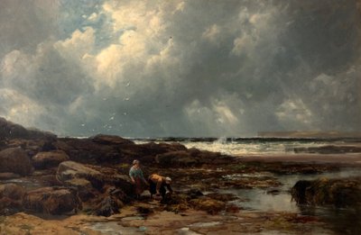 Sběrači mořských řas od Edmund Morison Wimperis
