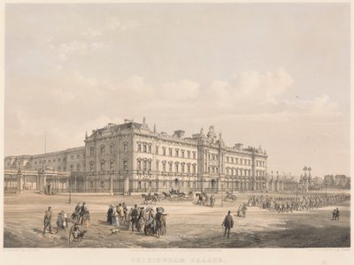 Buckinghamský palác od Edmund Walker