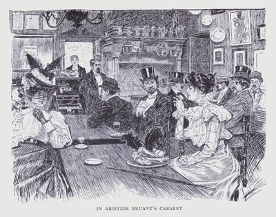 Böhmisches Paris: Im Kabarett von Aristide Bruant von Edouard Alfred (1875-1954) Cucuel