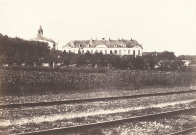 Gard Abbey poblíž Abbeville, c. 1855. od Édouard Baldus