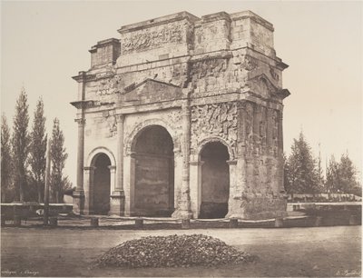 Antický oblouk v Orange od Édouard Baldus