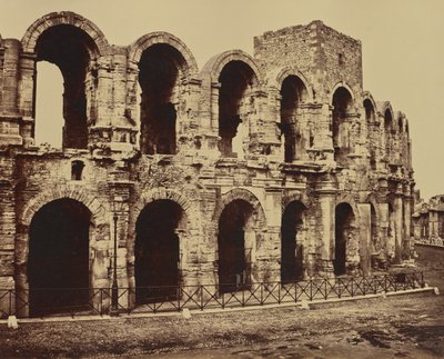 Arles. Amfiteátr od Édouard Baldus