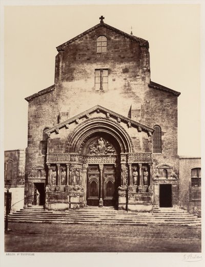 Arles, Saint-Trophime od Édouard Baldus