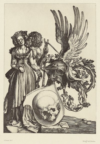 [Erb s lebkou, Albrecht Dürer] od Édouard Baldus