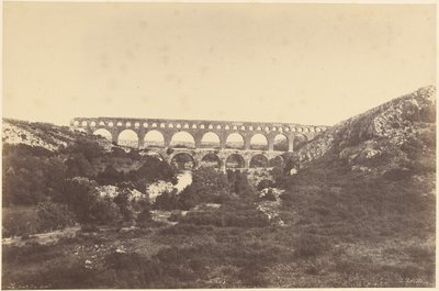 Pont du Gard od Édouard Baldus