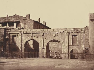 Nîmes. Augustova brána od Édouard Baldus