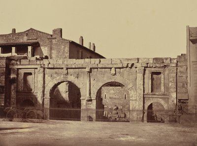 Nîmes. Augustova brána od Édouard Baldus