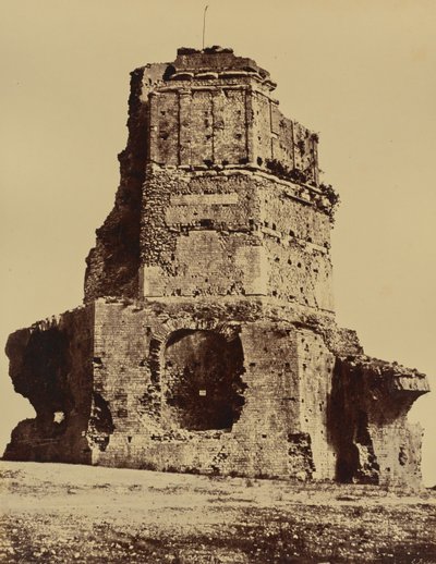 Nîmes. Tour Magne od Édouard Baldus