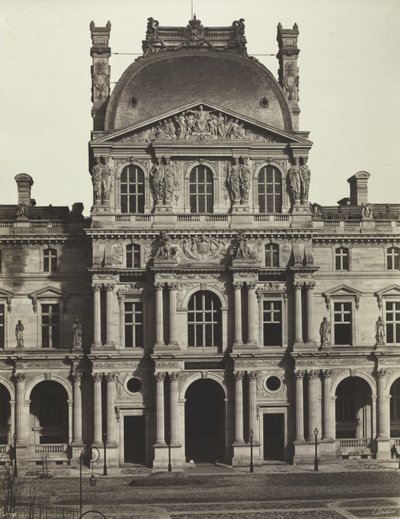 Pavilon Richelieu, Louvre, Paříž od Édouard Baldus