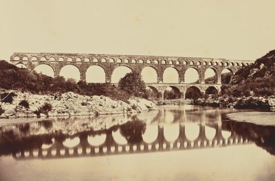 Pont du Gard od Édouard Baldus