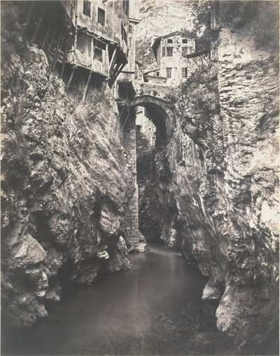 Pont-en-Royans od Édouard Baldus