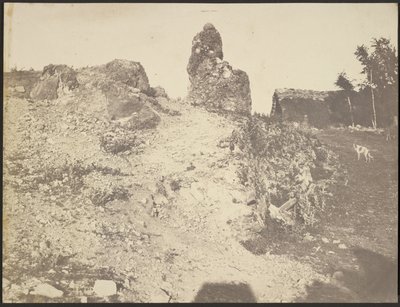 [Skalnatá krajina] od Édouard Baldus