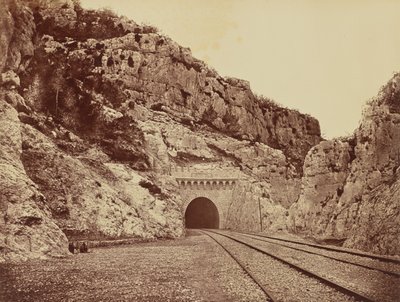 Tunel de la Nerthe od Édouard Baldus